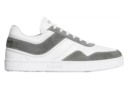 Celine Low Lace Up Grey Optic White (349223721C.09OP)