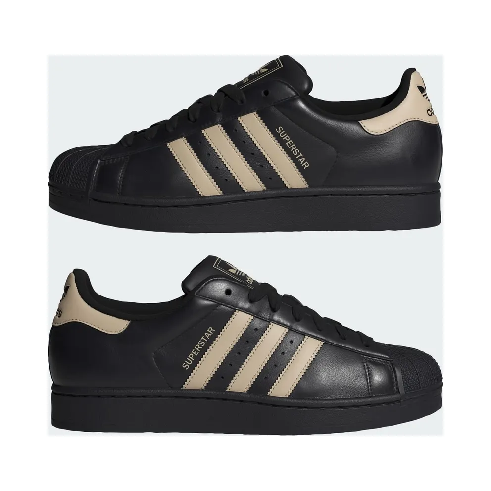 Adidas Superstar II Core Black / Stone Khaki / Core Black (IH4173)