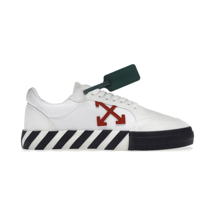 OFF-WHITE Vulc Low White Red Black SS22 (OMIA085S22LEA0010125)