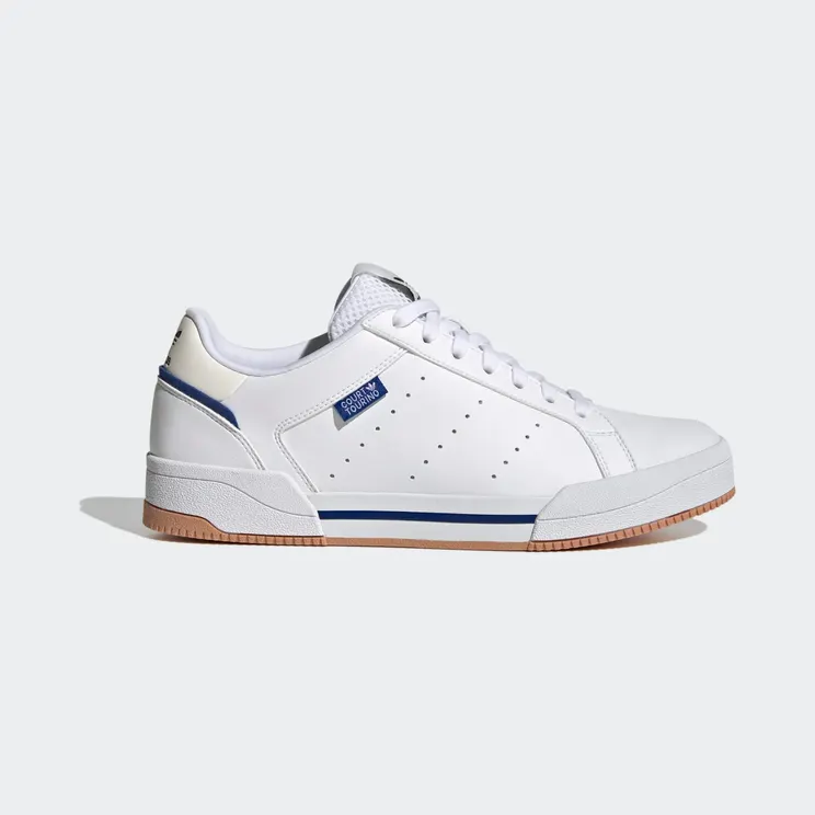 adidas Court Tourino “Chalk Pink / Cloud White / Collegiate Royal” (GX4379)
