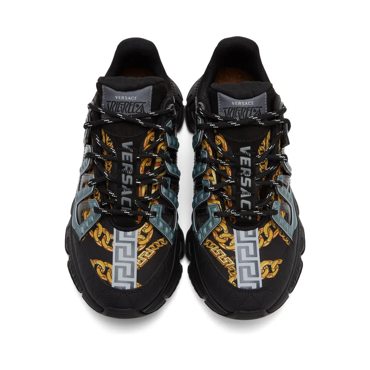 Versace Black Trigreca Sneakers (*DSU8094 1A02707) (5)