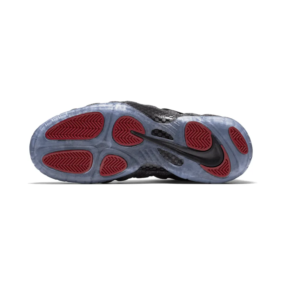 Nike Air Foamposite Pro Wool Fleece Dark Grey Heather/Black-Black (624041-007)