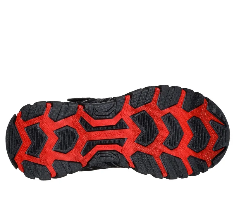 Skechers Waterproof: Rugged Ranger – Hydro Explorer Sneaker Black/Red