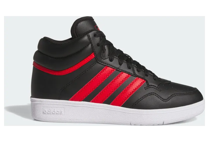 Adidas Hoops 4.0 Mid Sneakers Core Black / Better Scarlet / Cloud White (JI3475)