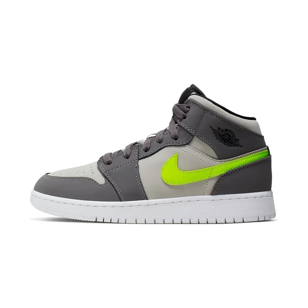 Jordan 1 Mid Gunsmoke Volt (GS)