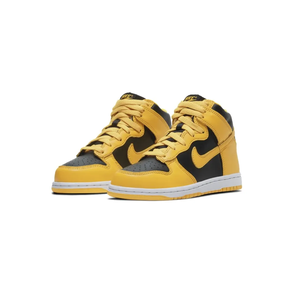 Nike Dunk High Black Varsity Maize (PS) (2020) (DC9053-002)