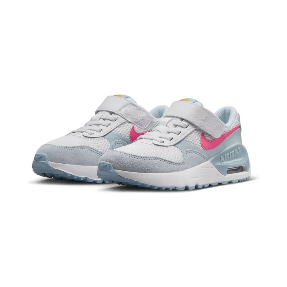 Nike Air Max SYSTM White Blue Tint Light Armory Blue Pinksicle (DQ0285-113)