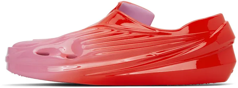 1017 ALYX 9SM Red & Pink Mono Slip-On (AAUSN0028OT01.CS22)