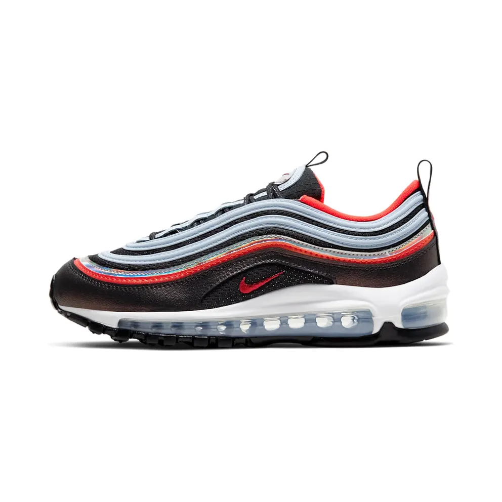 Nike Air Max 97 Off Noir Hydrogen Blue Laser Crimson (GS)