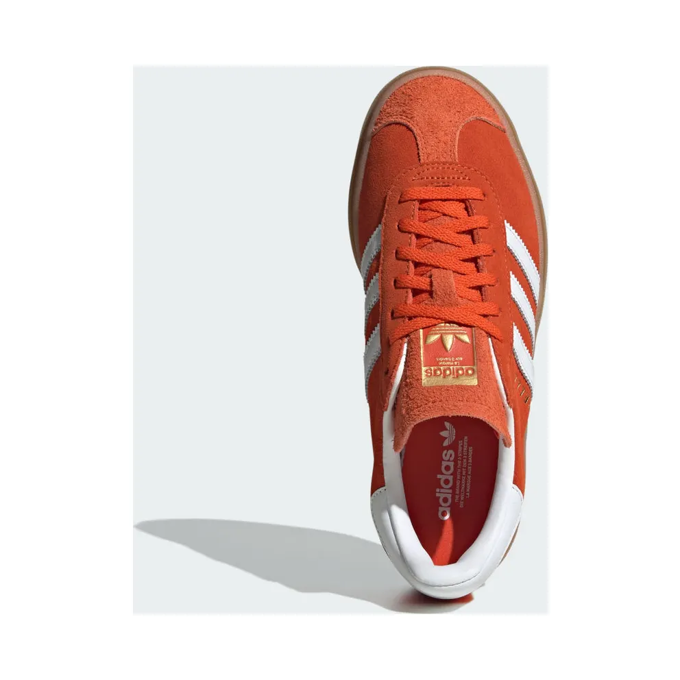 adidas Gazelle Collegiate Orange / Cloud White / Gold Metallic (IG8672)