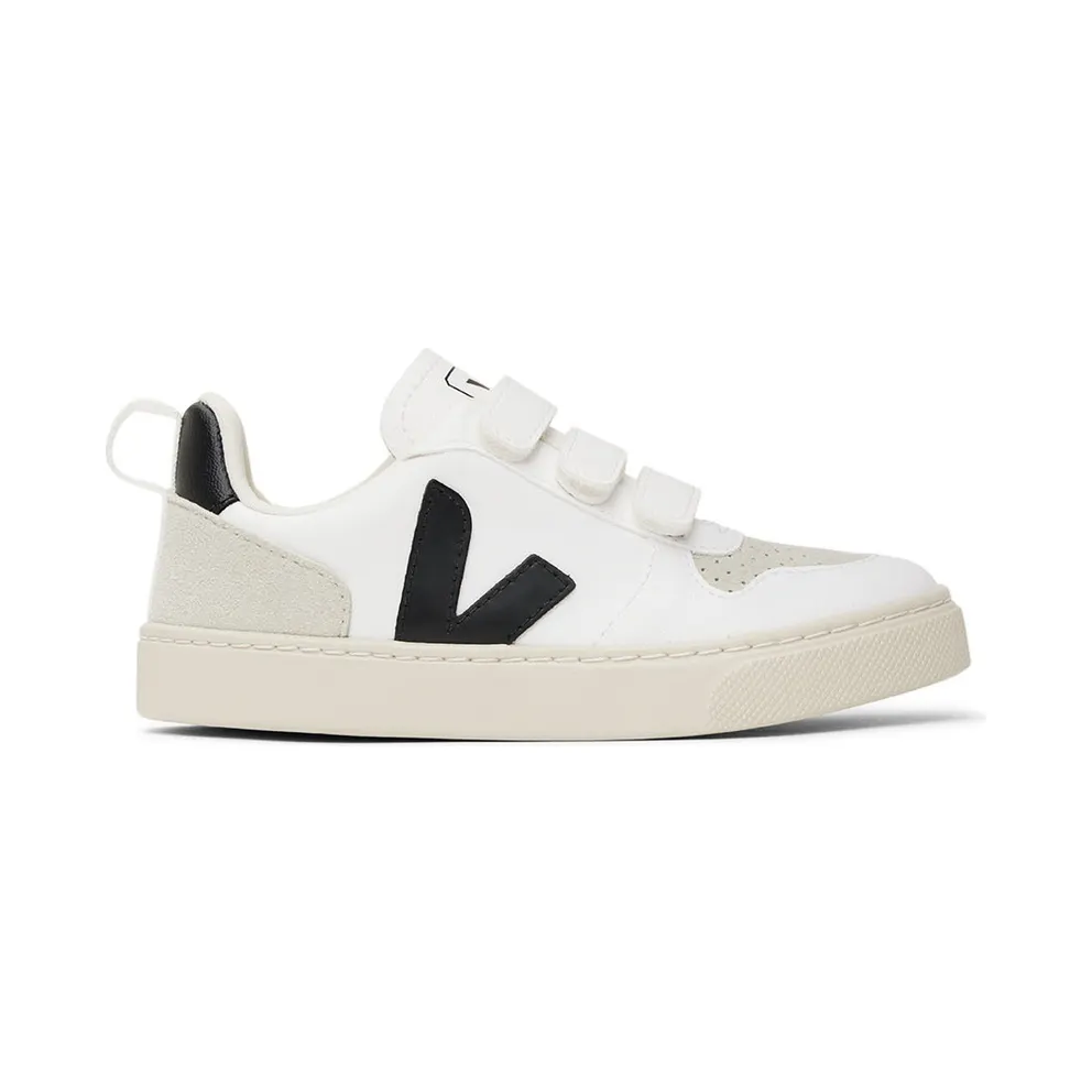VEJA Kids Black & White V-10 (CV0702565C)