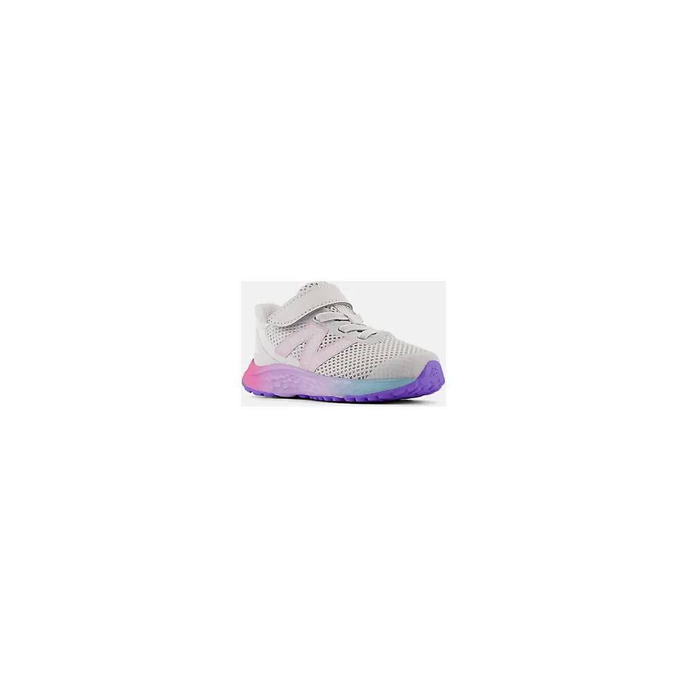 New Balance Fresh Foam Arishi v4 Bungee Lace Grey Matter Mid Century Pink Lilac Glo (IAARIGR4)