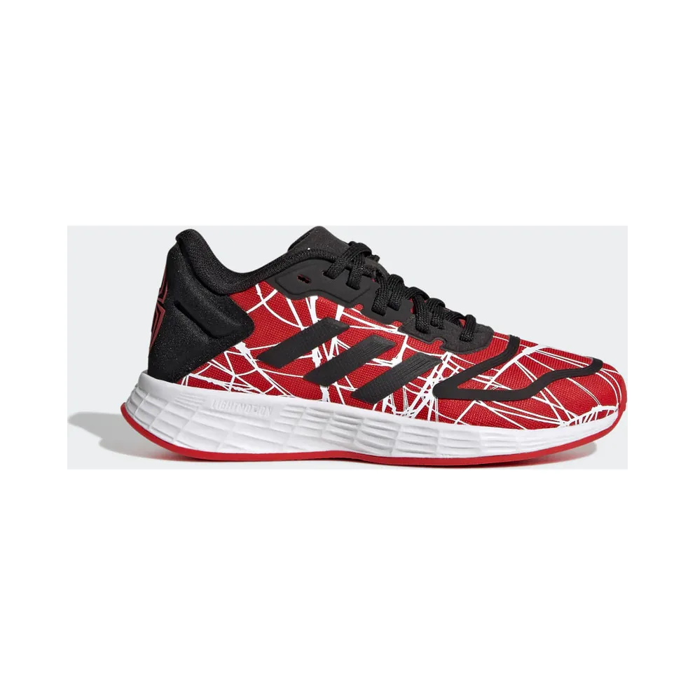 adidas x Marvel Duramo 10 Miles Morales Lace Schuh Vivid Red / Core Black / Cloud White (GY6627)