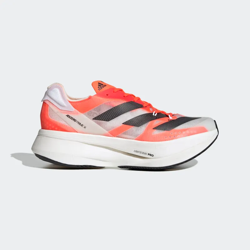 adidas Adizero Prime X Cloud White / Carbon / Solar Red (G54976)