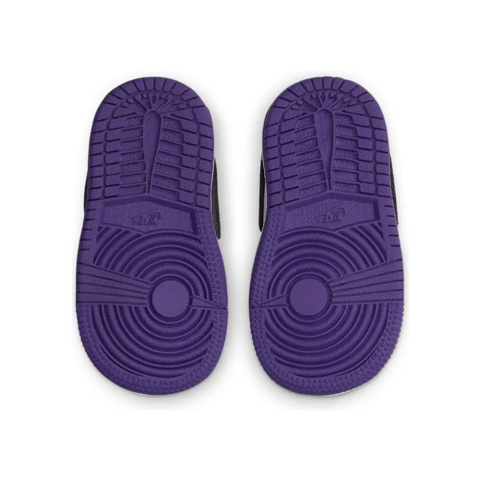 Jordan 1 Mid SE Purple (TD) White/Black-Light Solar Flare Heather-Varsity Purple (BQ6933-105)