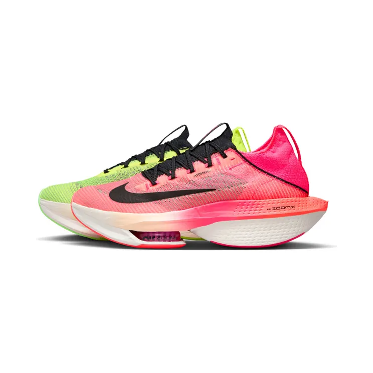 Nike Air Zoom Alphafly NEXT% FK 2 Ekiden Pack “Luminous Green / Crimson Tint / Volt / Black” (FQ8110-331)