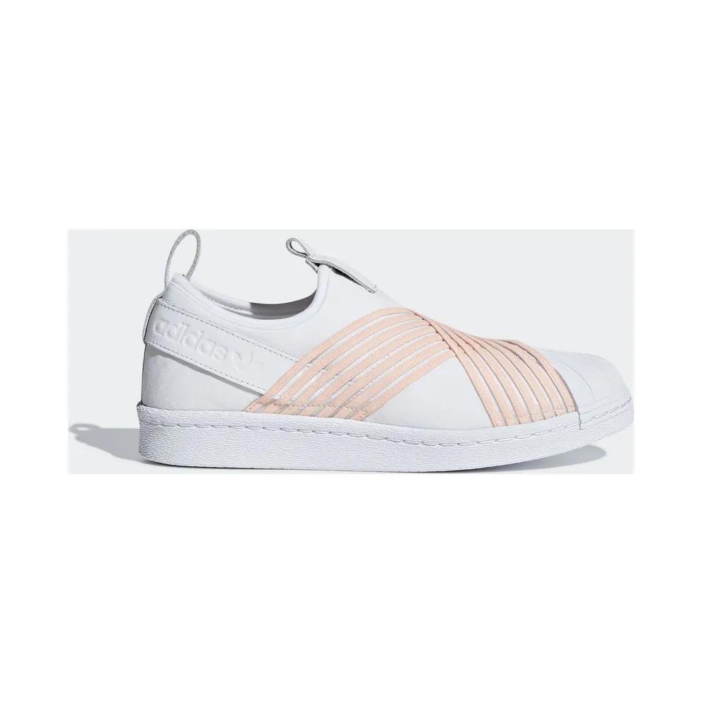 adidas Superstar Slip on White Orange (W)