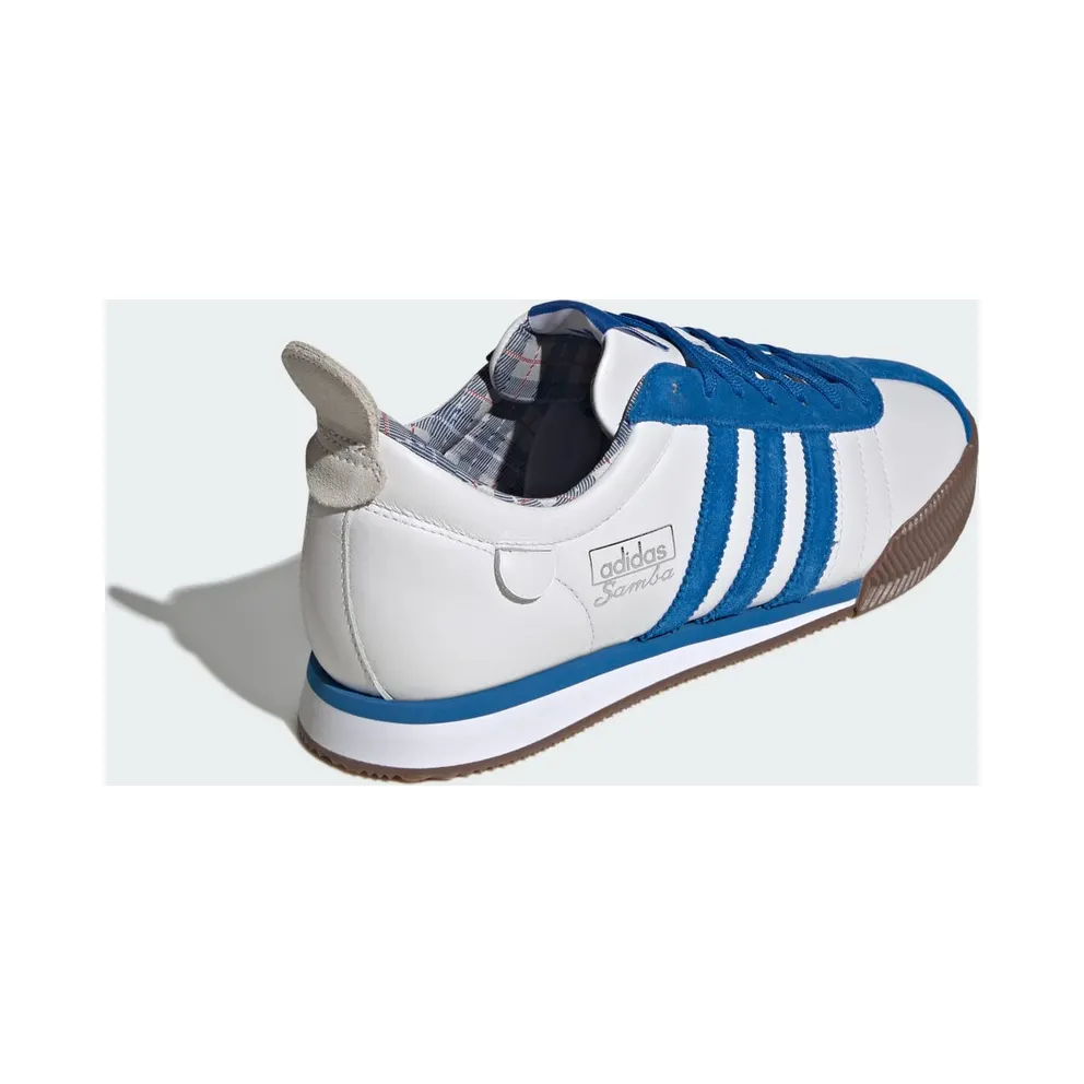 Adidas SAMBA 62 SUPER MERCEDES AMG PETRONAS F1 TEAM Shoes Cloud White / Blue Bird / Gum (KJ3265)