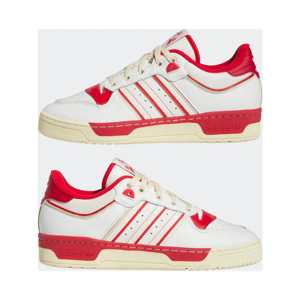 Adidas Rivalry Low 86 Core White / Off White / Team Power Red (GZ2557)