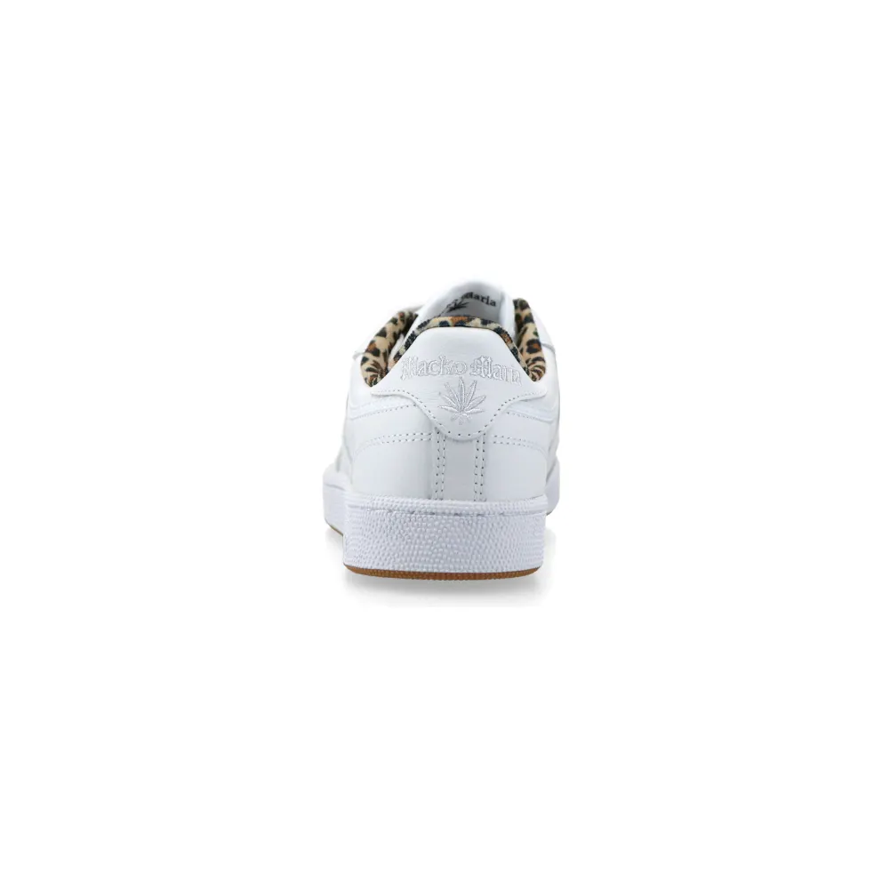 Reebok x Wacko Maria Club C 85 Vintage (ftwrwhite / leopard / gum) – RMIA04HC99LEA0080161