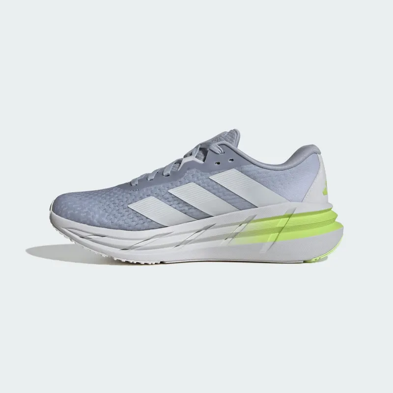 Adidas Adistar 3 Running Shoes Halo Silver / Zero Metalic / Pulse Lime (JI1245)