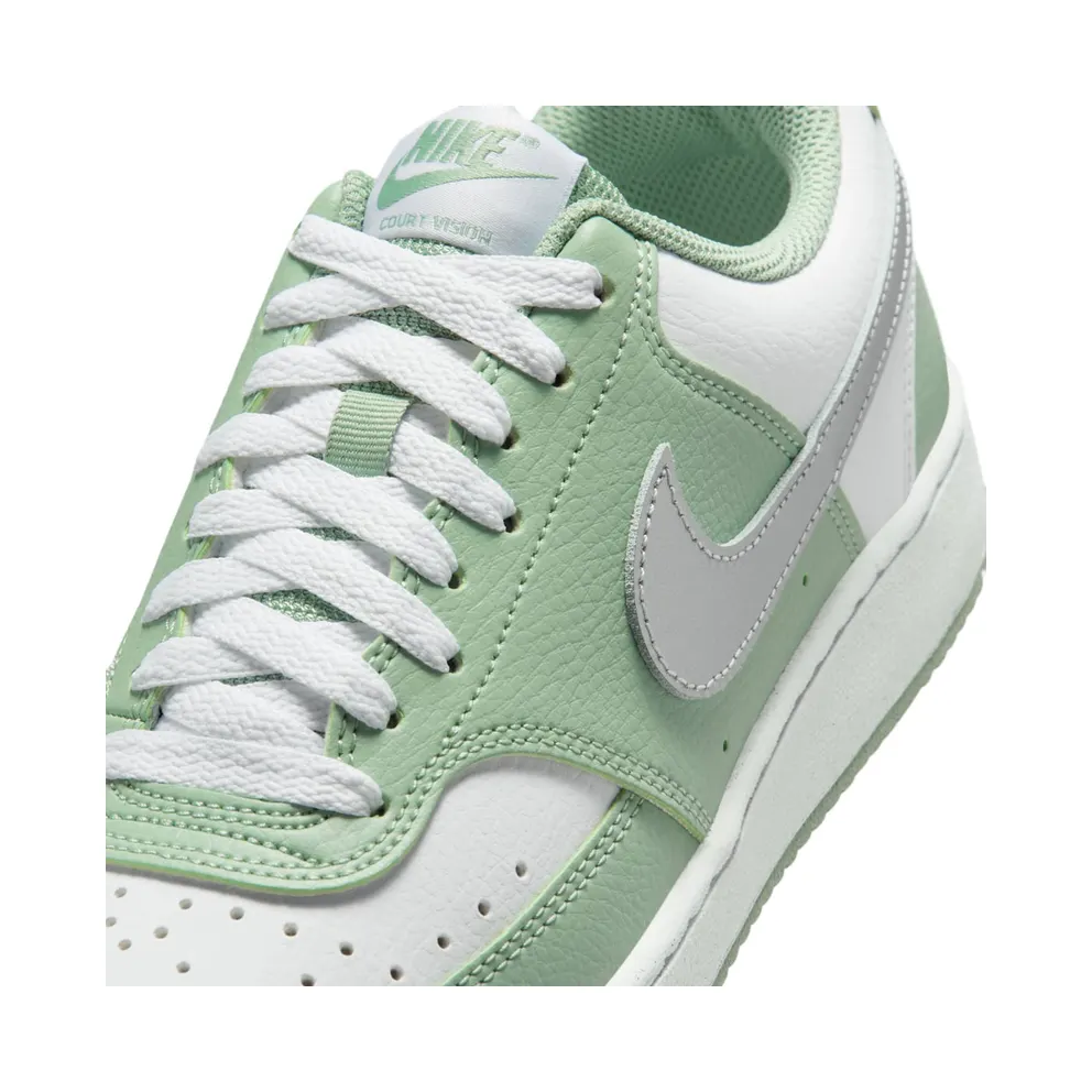 Nike Court Vision Low Next Nature Steam White Metallic Silver (DH3158-014)