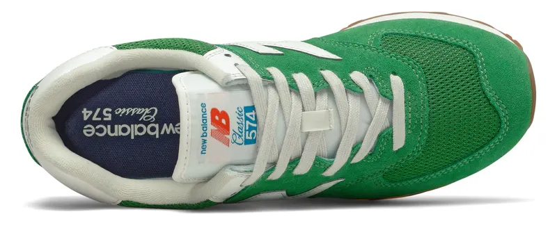 New Balance ML574 HE2 Varsity Green / Velocity Red (ML574HE2)