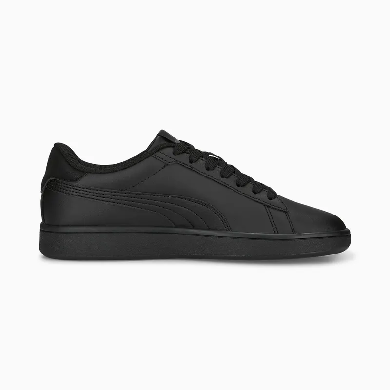 Puma Smash 3.0 Leather Youth Grey/Black (392031-01)