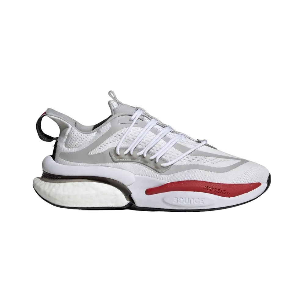 adidas Nebraska Alphaboost V1 Cloud White Grey Team Power Red (IE1032)