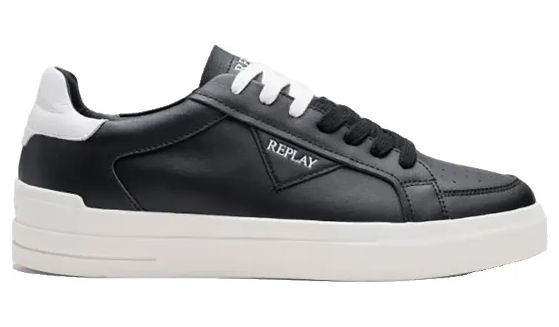 Replay sneaker Black Off White (RZ7D0008L-0600)