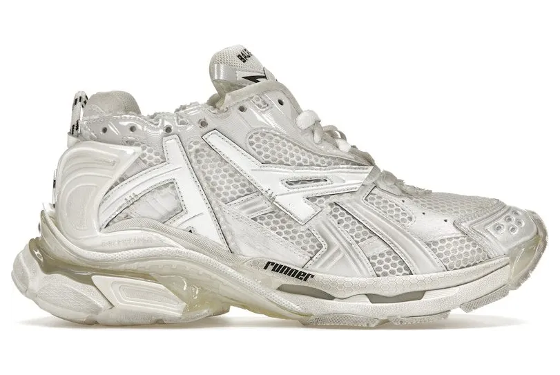 Balenciaga Runner Leather Free White (677403W3RB19000)