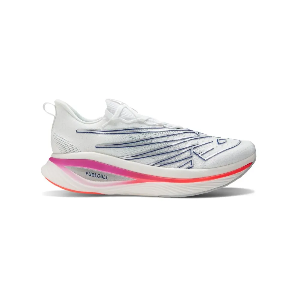 New Balance FuelCell SC Elite V3 White Victory Blue (MRCELLE3)
