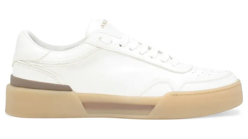 Dolce & Gabbana New Roma leren sneakers – Wit (CS2275AV363)