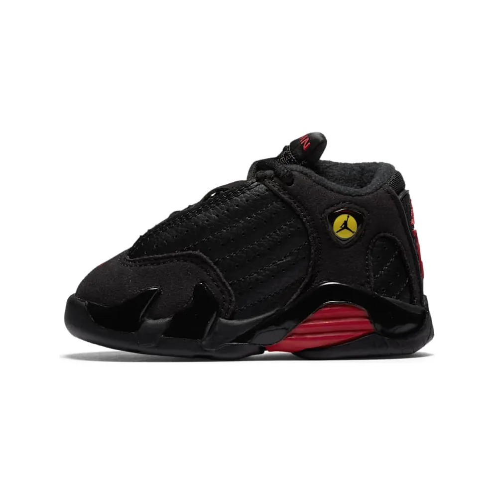 Jordan 14 Retro Last Shot 2018 (TD) Black/Varsity Red-Metallic Silver (312093-003)
