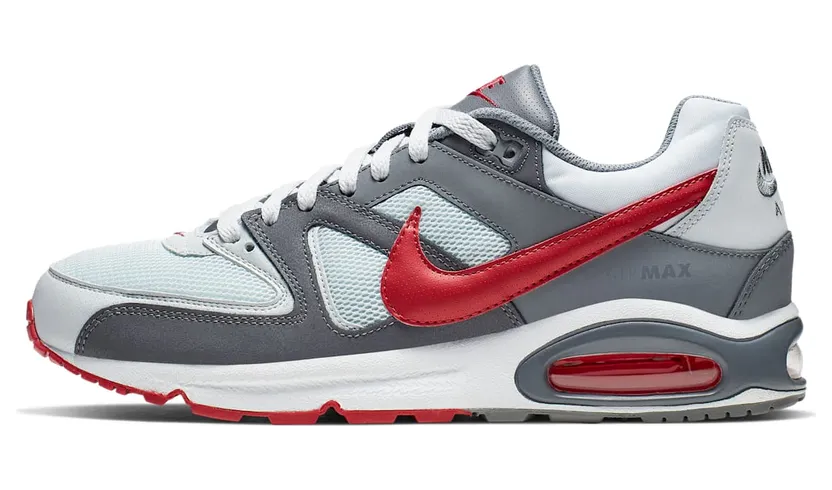 Nike Air Max Command “Pure Platinum Gym Red” (629993-049)