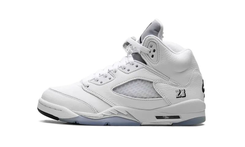 Air Jordan 5 Retro OG GS “White Metallic (2026)” (HQ7980-103)