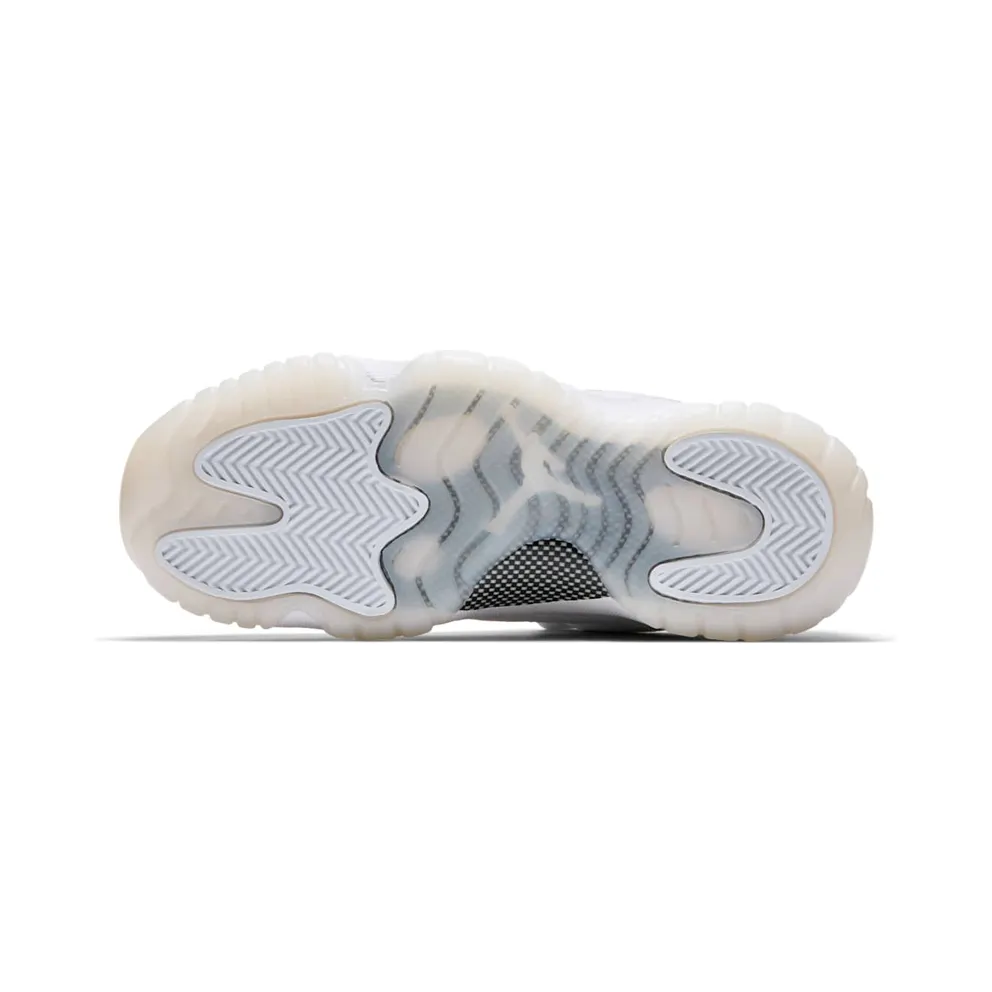 Jordan 11 Retro Low Heiress Pure Platinum (GS) White/White-Pure Platinum (897331-100)