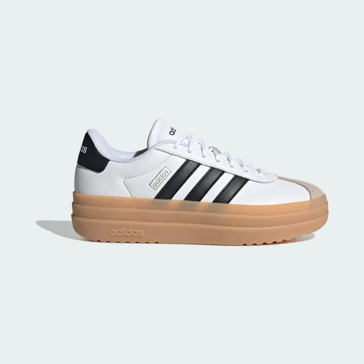 adidas VL Court Bold “Cloud White / Core Black / Wonder Beige” (IH3083)