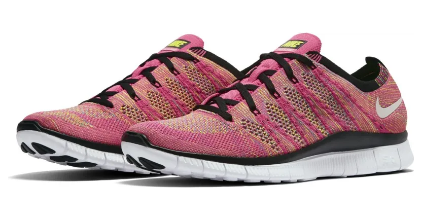 Nike Free Flyknit Pink Flash