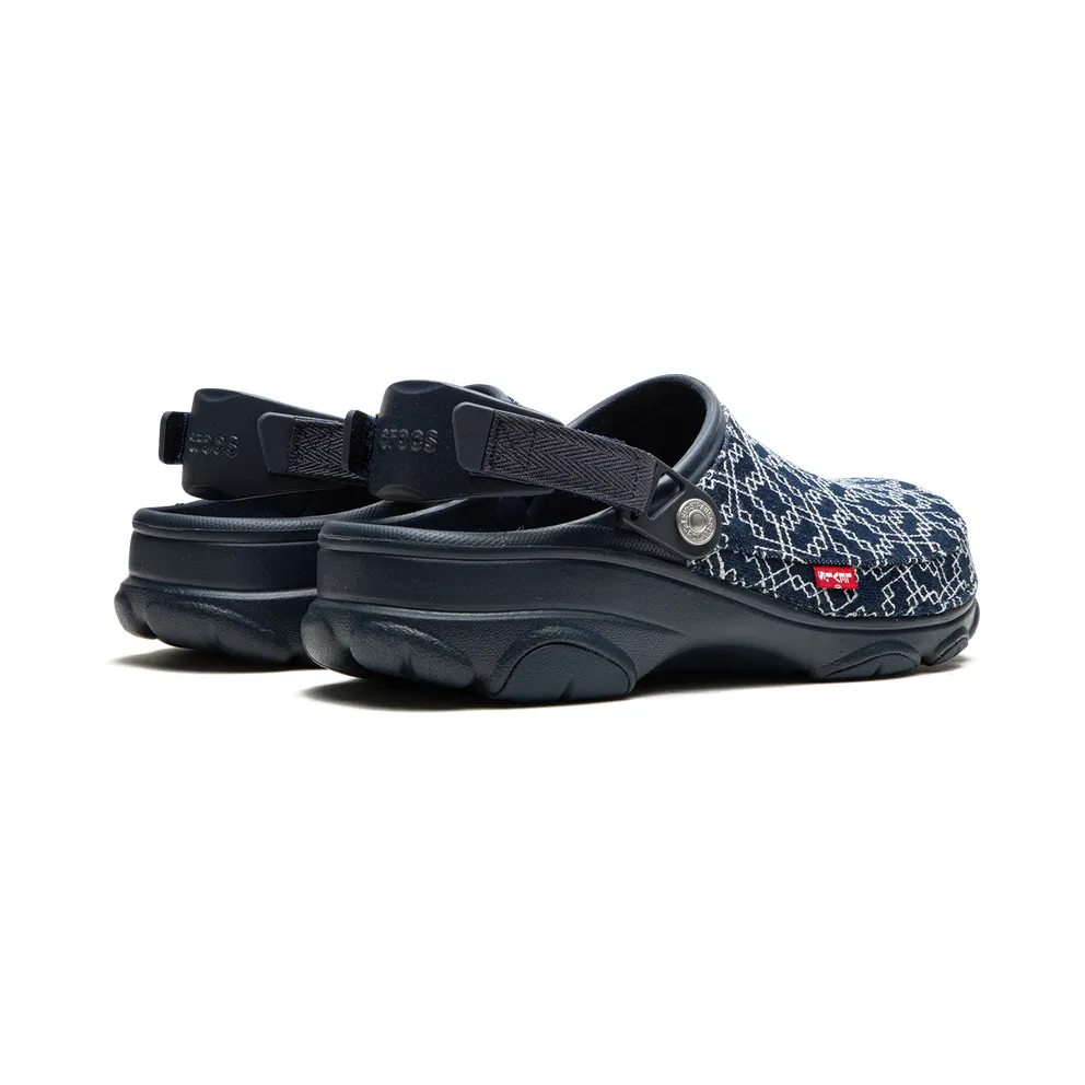 Crocs Classic All Terrain Clog “Levi’s – Shasiko Navy” (208917-410)