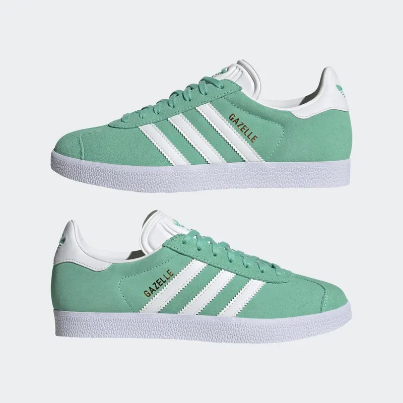 Adidas Gazelle Pulse Mint / Cloud White / Gold Metallic (HQ4410)