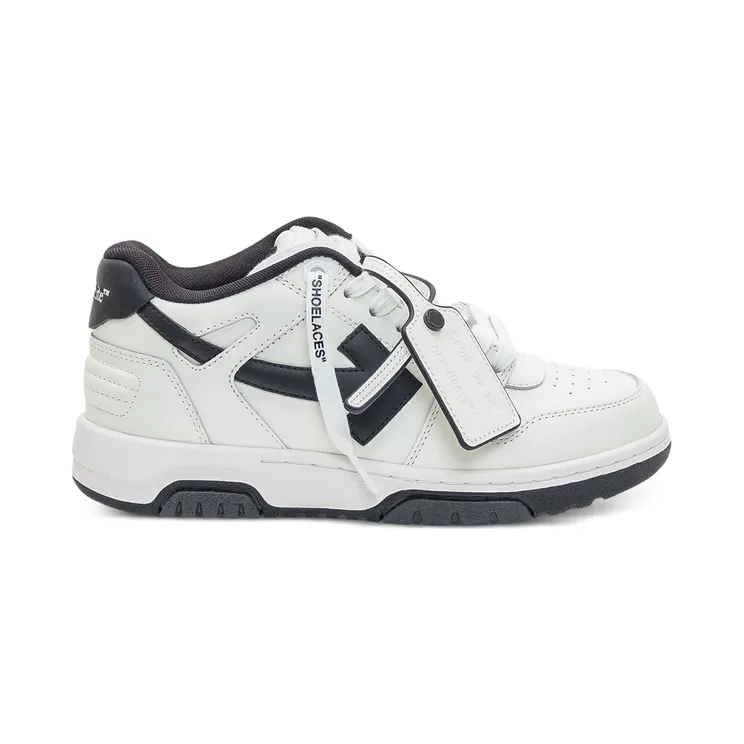 Off-white Out of Office Leather “White” (W259C9L018 WHBLK)