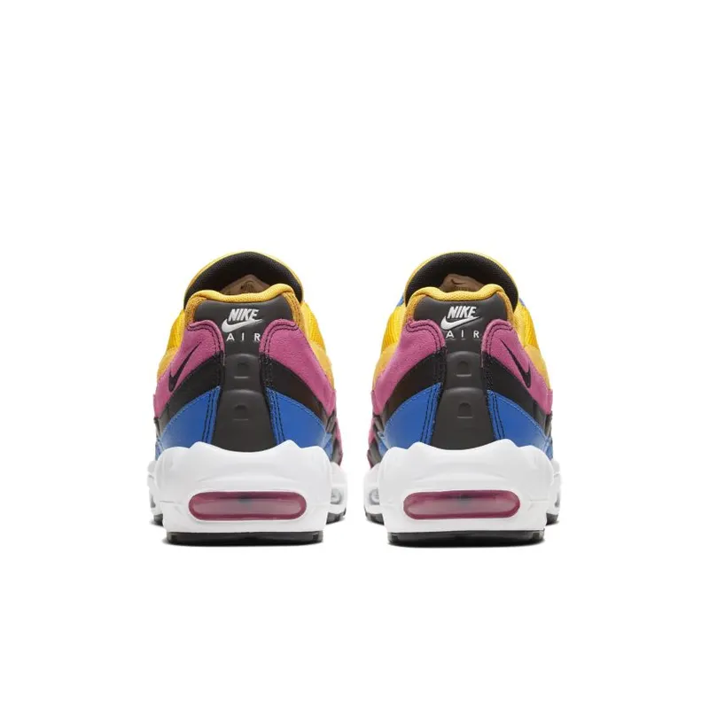 Nike Air Max 95 Multicolor Suede Yellow/Blue-Pink (CZ9170-700)