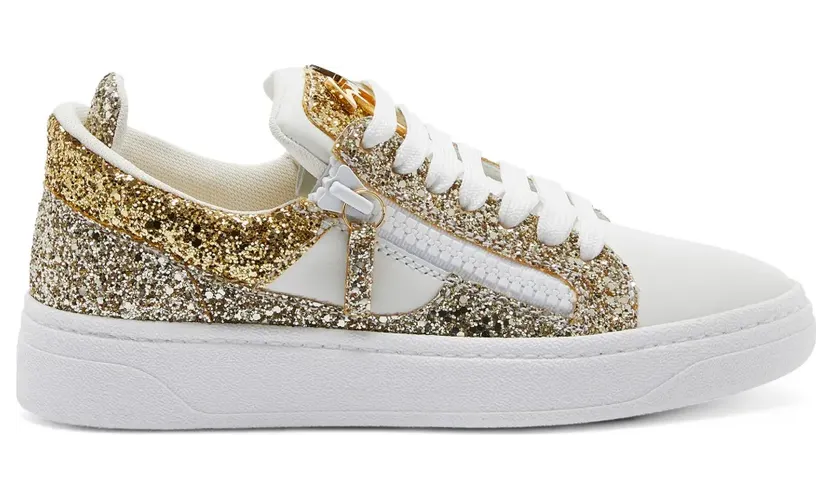 Giuseppe Zanotti mit Glitter-Effekt “Gold” (RW30016003)