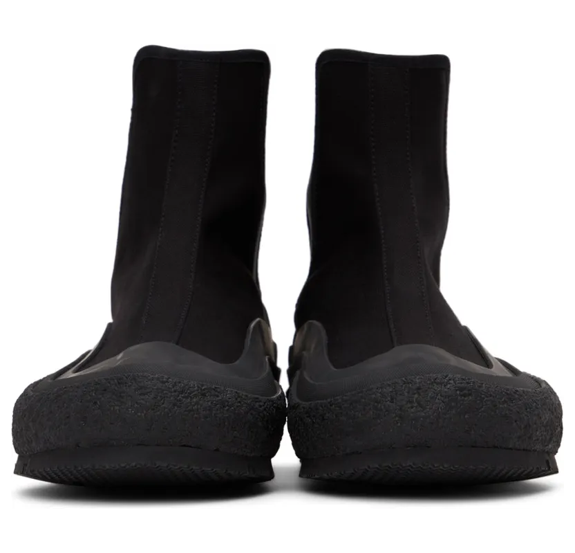 Jil Sander Black Chelsea Boot Sneakers (JI37521A_15605) (2)