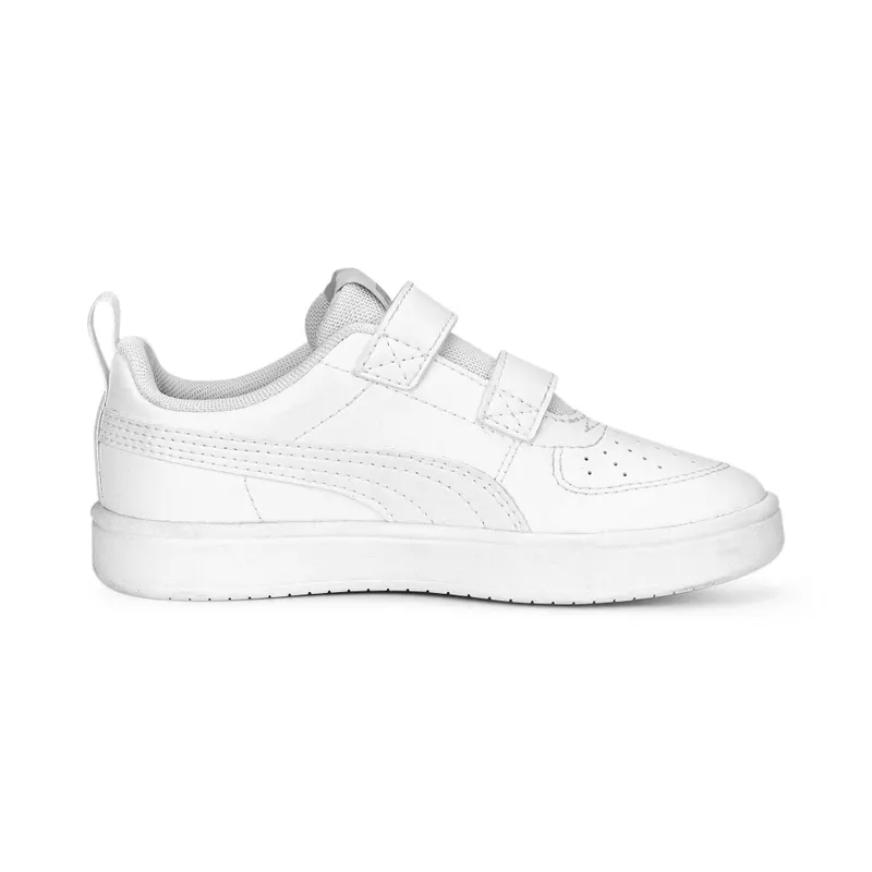 Puma Rickie V “Puma White / Puma White / Cool Light Gray” (391327_01)