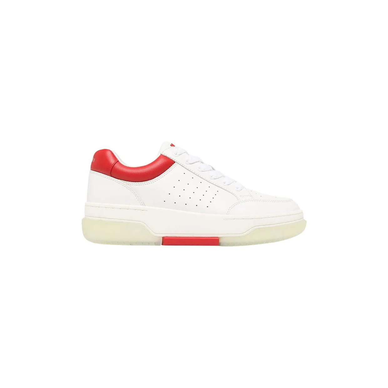 AMIRI Stadium Low White Red (PS22MFS007)