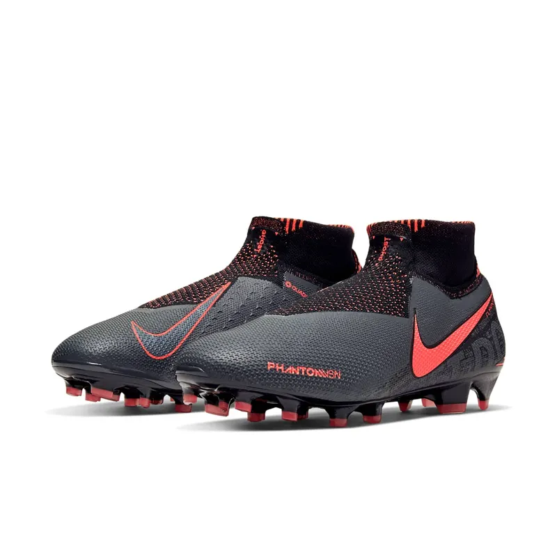 Nike Phantom Vision Elite DF FG Grey Bright Mango (AO3262-080)