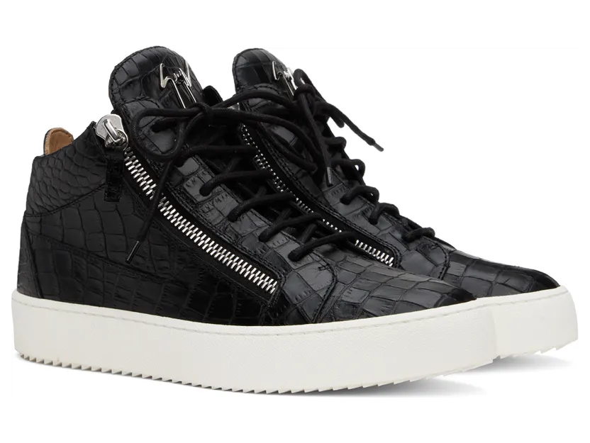 Giuseppe Zanotti Black Darwin May London Sneakers (RU70009-84519) (4)
