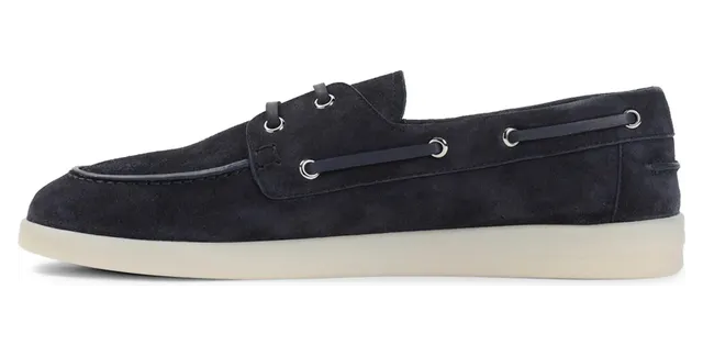 Prada Suede Boat “Blue” (2EG503 F G001 103 F0008) (4)